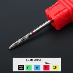 1pcs Ceramic Carbide Tungsten Nail Drill Bit for Electric Drill Manicure Pedicure Tools Milling Cutter Manicure Nail Accessories