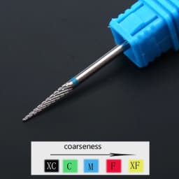 1pcs Ceramic Carbide Tungsten Nail Drill Bit for Electric Drill Manicure Pedicure Tools Milling Cutter Manicure Nail Accessories