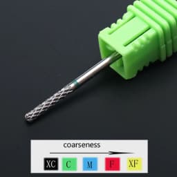 1pcs Ceramic Carbide Tungsten Nail Drill Bit for Electric Drill Manicure Pedicure Tools Milling Cutter Manicure Nail Accessories