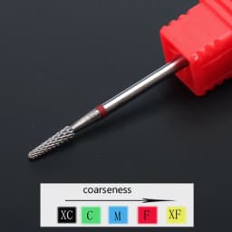 1pcs Ceramic Carbide Tungsten Nail Drill Bit for Electric Drill Manicure Pedicure Tools Milling Cutter Manicure Nail Accessories