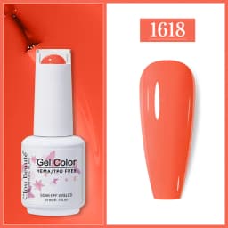 Clou Beaute Gel Nail Polish Neon Brown Royal Blue Red Green Pastal Nude Nail Art Varnishes Gel Lacquer HEMA/TPO FREE UV Gel Nail