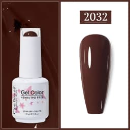 Clou Beaute Gel Nail Polish Neon Brown Royal Blue Red Green Pastal Nude Nail Art Varnishes Gel Lacquer HEMA/TPO FREE UV Gel Nail