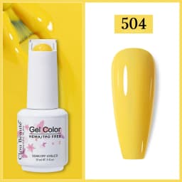 Clou Beaute Gel Nail Polish Neon Brown Royal Blue Red Green Pastal Nude Nail Art Varnishes Gel Lacquer HEMA/TPO FREE UV Gel Nail