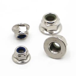 M3 M4 M5 M6 M8 M10 M12 Stainless Steel / Nickel / Galvanized Nylon Lock Flange Nut Insert Lock Nut Self-locking Nylock Locknut