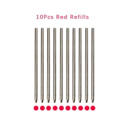 High Grade Metal Multicolor Ballpoint Pen 4 In 1 Ball Pen 0.7mm Black Blue Red Refills and Pencil Lead Offfice School Writing