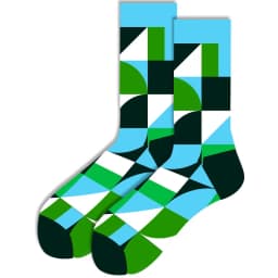 Men Happy Colorful Striped Women Socks Quality Plaid Diamond Pattern Argyle Geometric Harajuku Combed Cotton Sock Christmas Gift