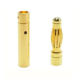 10pcs 2mm 3mm 3.5mm 4mm 5mm 5.5mm 6mm Banana Plug Gold Plated Copper Brushless Motor Bullet Connector For ESC Battery Wholeale