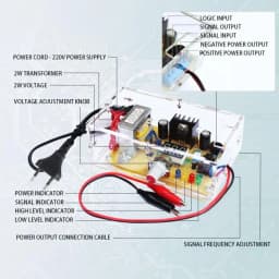 Regulated Power Supply DIY Kit LM317 Adjustable Voltage AC 220V to DC 1.25-12V Stabilized laboratory EU /US Plug