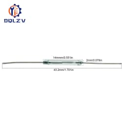 Reed Switch Plastic Type MKA14103 2*14MM Anti-Vibration Damage Magnetic Switch Normally open