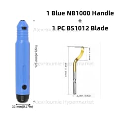 Burr Cutter Trimming knife Scraper Deburring Tool NB1100 Router Bit Rotary Deburr BS1010 Blades Remover For Wood Plastic