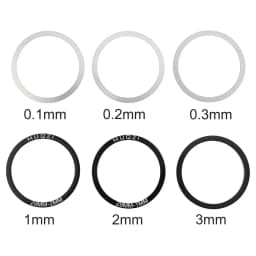 6pcs Bicycle Spare Parts Bottom Bracket Washers Crankset Washer 24/29/30mm For BB86/91/92/PF30/BB30 Aluminum Alloy Spacer