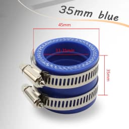 33/35/40/45mm Carburetor Adapter Interface Inlet Pipe Intake For Koso KSR OKO Keihin PWK Maikuni 21 24 26 28 30 32 34mm PE TM PZ