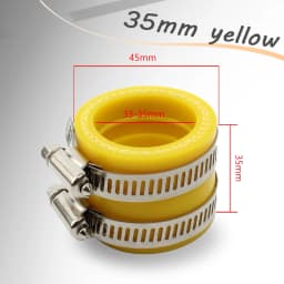 33/35/40/45mm Carburetor Adapter Interface Inlet Pipe Intake For Koso KSR OKO Keihin PWK Maikuni 21 24 26 28 30 32 34mm PE TM PZ