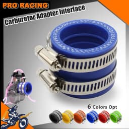 33/35/40/45mm Carburetor Adapter Interface Inlet Pipe Intake For Koso KSR OKO Keihin PWK Maikuni 21 24 26 28 30 32 34mm PE TM PZ