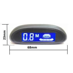 Multiple Radar Car Parktronic LED Parking Sensor Kit Radar Backlight Display Backup Monitor Detector System