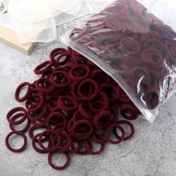 Wholesale 30/50/100Pcs/Lot Colorful Hair Bands Children Seamless Hair Ties Elastic Rubber Band Girl Sweet Scrunchies Accessories