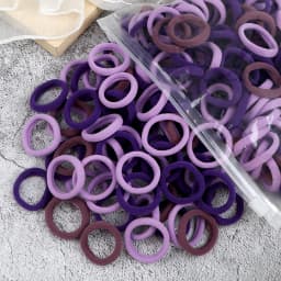 Wholesale 30/50/100Pcs/Lot Colorful Hair Bands Children Seamless Hair Ties Elastic Rubber Band Girl Sweet Scrunchies Accessories