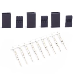 50PCS DIY Servo Extension Cable JR/Futaba Connector Male/Female Plug with 2.54 Terminal for RC Robot Airplane Car Servo ESC