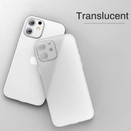 Ultra Thin Matte Phone Case For iPhone 11 12 13 14 15 Pro Max Mini Xs Max X Xr iPhone SE 2020 7 8 6 Plus Transparent Cover Coque
