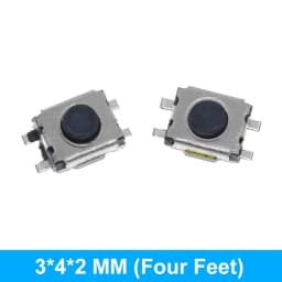 10PCS 3*6 3*4 4*4 SMD Tactile Tact Push Button Switch 2Pin 4Pin Touch Micro Switch 3x4x2 3x6x4.3 3x6x2.5 3x6x5 4x4x1.5 4*4*2.5