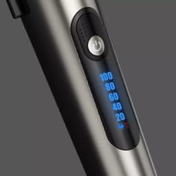 RIWA Hair Clipper Professional Electric Trimmer For Men With LED Screen Washable Rechargeable Men Strong Power Steel Head