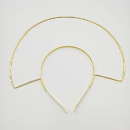 Women Girls Angel Bridal Silvery Gold Halo Headband Goddess Crown Photoshoot Hair Band Wedding Accessory