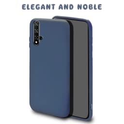 Case For Huawei Nova 5T Phone Case Shockproof Candy Color TPU Liquid Silicone Soft Back Cases Cover for Huawei Nova 5 T Nova5T