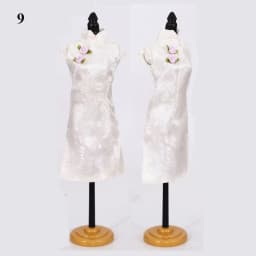 Handmade 30cm Doll Accessories Unique Dress Clothes For Chinese Traditional Dress Cheongsam Style Evening Dress 1/6 Doll Clothes