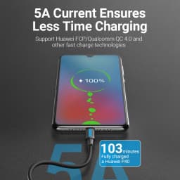 Vention 100W USB-C to USB Type C Cables for Samsung S20 PD Fast Charger Cable for Macbook Pro Support Quick Charge 4.0 Switch