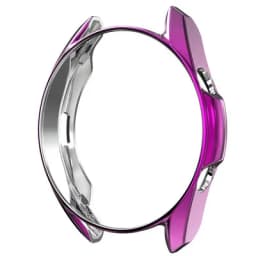 2in1 Bezel Ring + Case For Samsung Galaxy Watch 3 41mm 45mm TPU Protector Cover Anti-Scratch Stainless Steel Decorative Frame