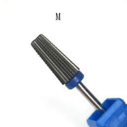 New 5 IN 1 Tapered Carbide Nail Drill Bits Two-Way Carbide Bit Drill Accessories Milling Cutter for Manicure Left and Right Hand