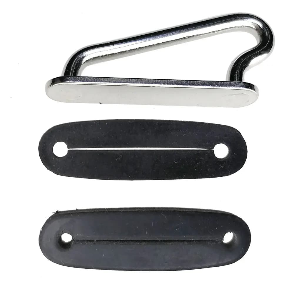 Scuba Diving Backplate Round Harness Adjustable Slider Tech Cave Diving Harness Backplate Chinch Adapter