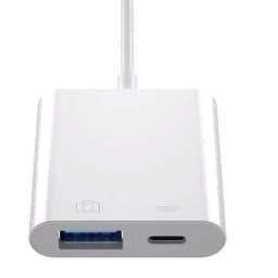 For Lightning to USB OTG Adapter for ipad iPhone14 13 12 11 Pro mini xr 8 7 to Read transfer data Connect external USB device