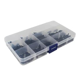 210pcs Screw Kit for Raspberry Pi Black Nylon Plastic Screws Nuts for Raspberry Pi M2.5 M3 for Raspberry Pi 4 Case Accessories