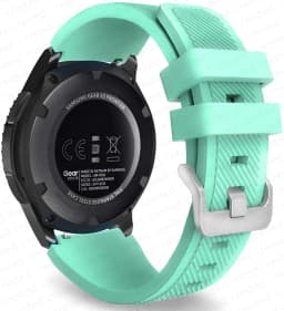 20mm 22mm watch Band for Samsung Galaxy Watch 3/4/46mm/42mm/active 2/Gear s3 Frontier/S2/Sport silicone bracelet Galaxy 5/5 pro