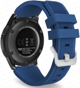 20mm 22mm watch Band for Samsung Galaxy Watch 3/4/46mm/42mm/active 2/Gear s3 Frontier/S2/Sport silicone bracelet Galaxy 5/5 pro