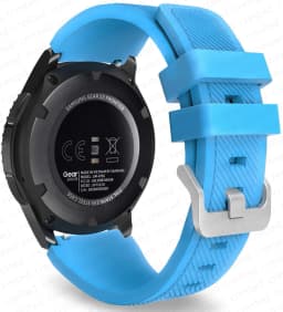 20mm 22mm watch Band for Samsung Galaxy Watch 3/4/46mm/42mm/active 2/Gear s3 Frontier/S2/Sport silicone bracelet Galaxy 5/5 pro