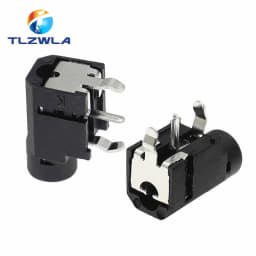 10PCS PJ-314A 3.5Mm Dual Channel, Stereo Audio Headphone Socket PJ-314 Mono Channel 3Pin Audio Connector