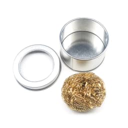 1pc Cleaning Ball Desoldering Soldering Iron Mesh Filter Cleaning Nozzle Tip Copper Wire Cleaner Ball Metal Dross Box Clean Ball