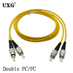 Double SC LC ST FC UPC To LC UPC Simplex 3.0mm PVC Single Mode Fiber Patch Cable Fiber Optic Patch Cord Cable 1m 2m 3m 5m10m 50m
