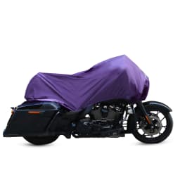 X Autohaux 210T Half Motorcycle Cover Travel Waterproof Outdoor Dustproof Rain Dust Anti UV Motor Scooter Protector Cover M L XL