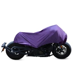 X Autohaux 210T Half Motorcycle Cover Travel Waterproof Outdoor Dustproof Rain Dust Anti UV Motor Scooter Protector Cover M L XL