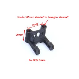 FPV Drone 3D Printed Printing Accessories Antenna/Camera Mount Arm Protective Seat TPU Parts for APEX HD DC 5-9 inch RC Frame
