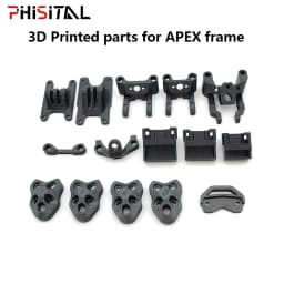 FPV Drone 3D Printed Printing Accessories Antenna/Camera Mount Arm Protective Seat TPU Parts for APEX HD DC 5-9 inch RC Frame