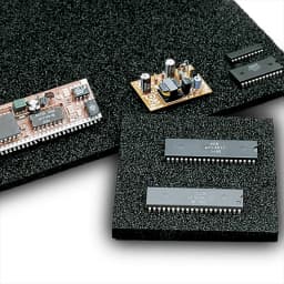 79X79MM Black ESD Low Density IXPE Sponge PCB Board Repair Mat Solder Stand Mat Semiconductor IC Chip Storage Board