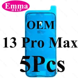5pcs OEM Waterproof Sticker Adhesive for iPhone 11 12 13 Pro Max X XR XS 7 8Plus Pre-Cut Glue LCD Frame Screen Tape Bezel Seal