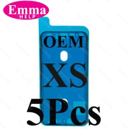 5pcs OEM Waterproof Sticker Adhesive for iPhone 11 12 13 Pro Max X XR XS 7 8Plus Pre-Cut Glue LCD Frame Screen Tape Bezel Seal