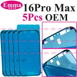 5pcs OEM Waterproof Sticker Adhesive for iPhone 11 12 13 Pro Max X XR XS 7 8Plus Pre-Cut Glue LCD Frame Screen Tape Bezel Seal