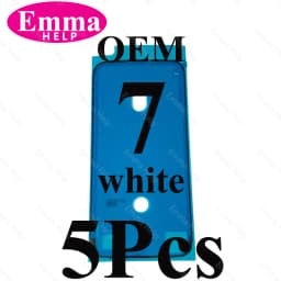 5pcs OEM Waterproof Sticker Adhesive for iPhone 11 12 13 Pro Max X XR XS 7 8Plus Pre-Cut Glue LCD Frame Screen Tape Bezel Seal