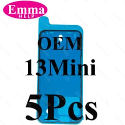 5pcs OEM Waterproof Sticker Adhesive for iPhone 11 12 13 Pro Max X XR XS 7 8Plus Pre-Cut Glue LCD Frame Screen Tape Bezel Seal